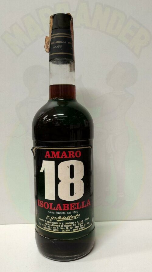 Amaro 18 Isolabella Vintage Enoteca Batani Andrea Torrefazione bottiglie Siena