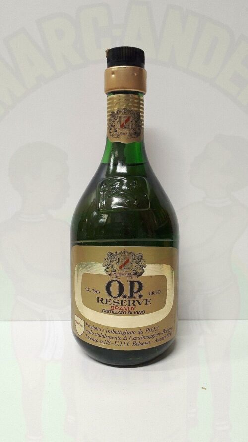 Brandy O.P. vintage Enoteca Batani Andrea Torrefazione bottiglie Siena
