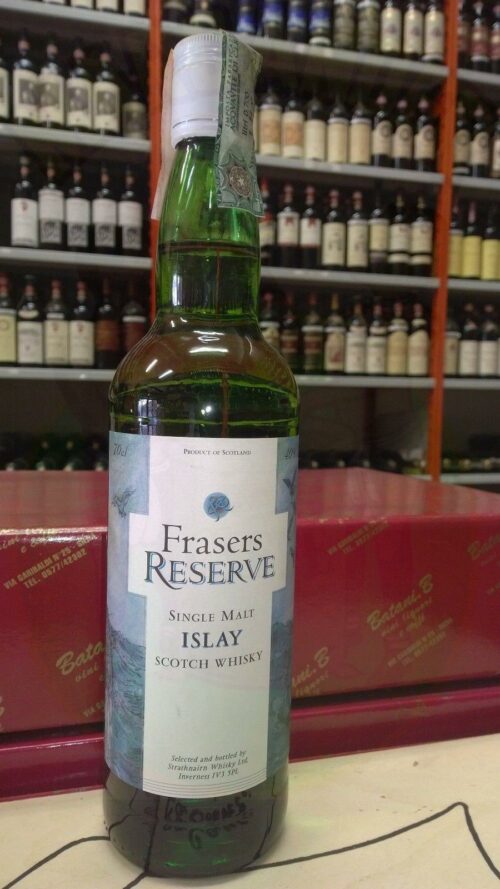 Whisky Frasers Reserve Scozia Enoteca Batani Andrea Torrefazione bottiglie Siena