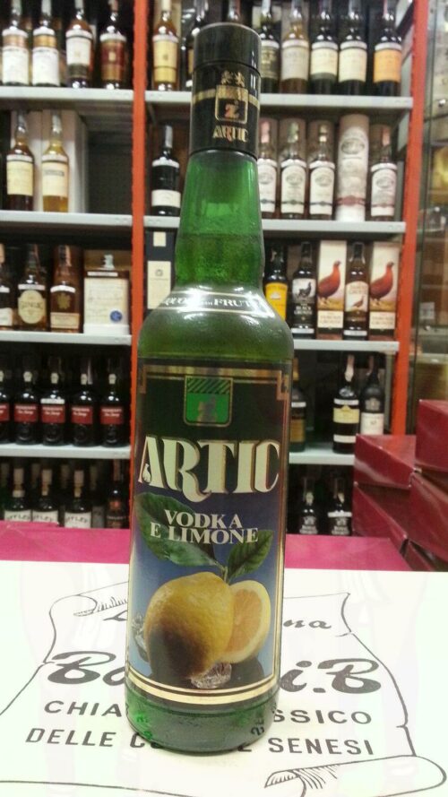 Vodka Artic Limone Vintage Enoteca Batani Andrea Torrefazione bottiglie Siena