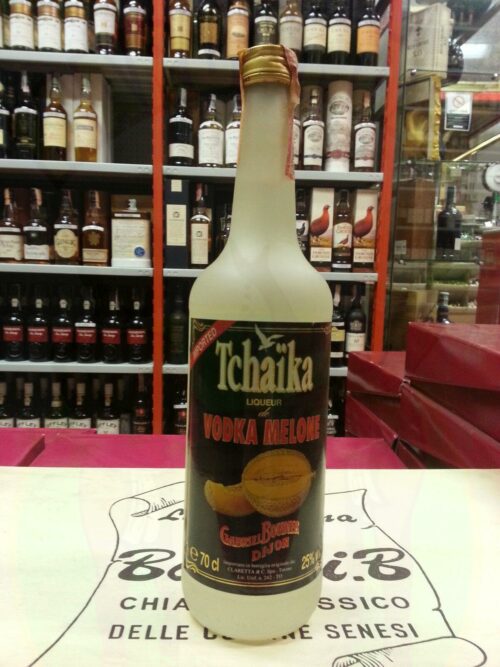 Vodka Tchaika melone Vintage Enoteca Batani Andrea Torrefazione bottiglie Siena