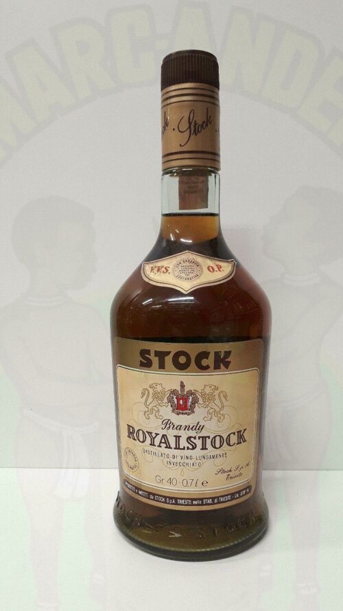 Brandy Stock Royalstock Vintage Enoteca Batani Andrea Torrefazione bottiglie Siena