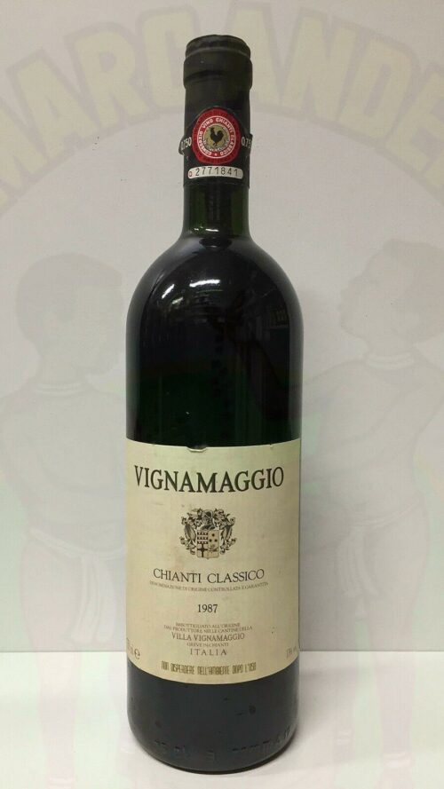 Chianti Classico Vignamaggio 1987 Enoteca Batani Andrea Torrefazione bottiglie Siena