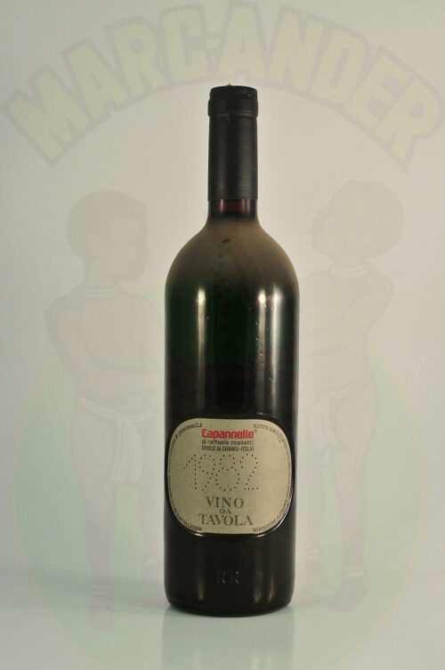 Capannelle 1982 Enoteca Batani Andrea Torrefazione bottiglie Siena