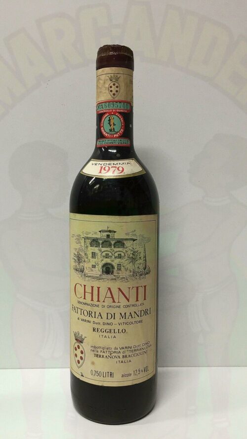 Chianti Fattoria di Mandri 1979 Enoteca Batani Andrea Torrefazione bottiglie Siena