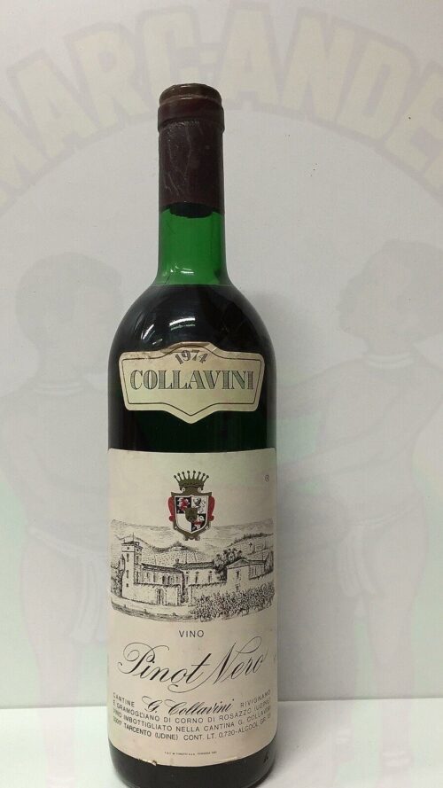 Collavini Pinot Nero 1974 Enoteca Batani Andrea Torrefazione bottiglie Siena