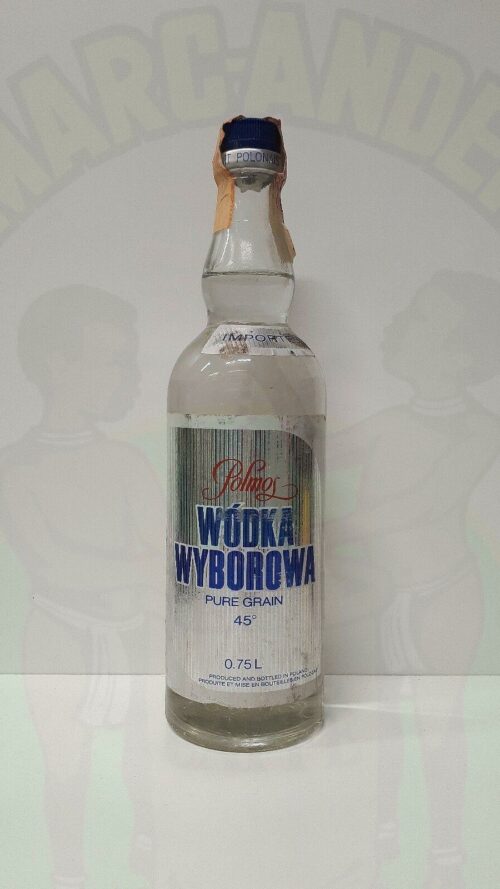 Wodka Wiborowa pure grain VINTAGE Enoteca Batani Andrea Torrefazione bottiglie Siena