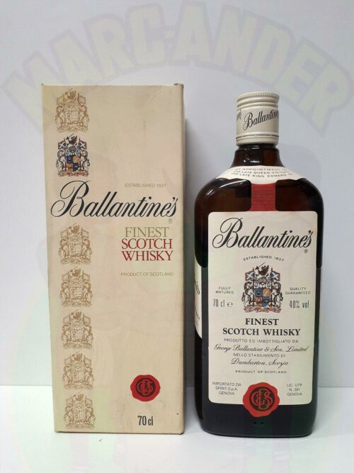 Whisky Ballantine's Vintage Scozia Enoteca Batani Andrea Torrefazione bottiglie Siena