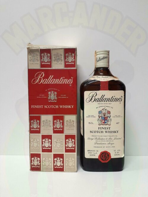 Whisky Ballantine's Vintage Scozia Enoteca Batani Andrea Torrefazione bottiglie Siena