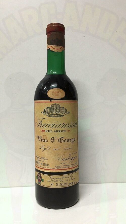 Frecciarossa ST.George 1969 Enoteca Batani Andrea Torrefazione bottiglie Siena