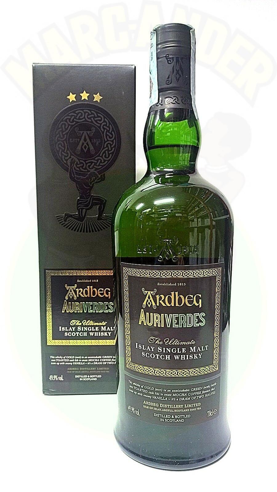 bottiglia di Ardbeg Auriverdes The Ultimate