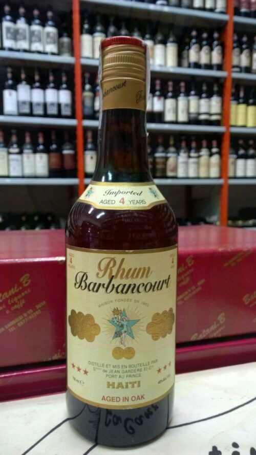 Rhum Barbancourt 4 anni Enoteca Batani Andrea Torrefazione bottiglie Siena