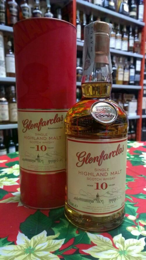 Glenfarclas 10 Years Olsd Enoteca Batani Andrea Torrefazione bottiglie Siena