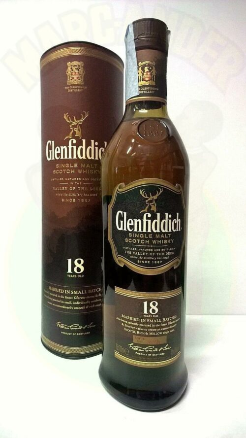 Glenfiddich 18 Years Old Enoteca Batani Andrea Torrefazione bottiglie Siena