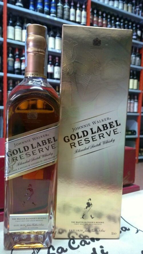 Johnnie Walker Gold Label Enoteca Batani Andrea Torrefazione bottiglie Siena