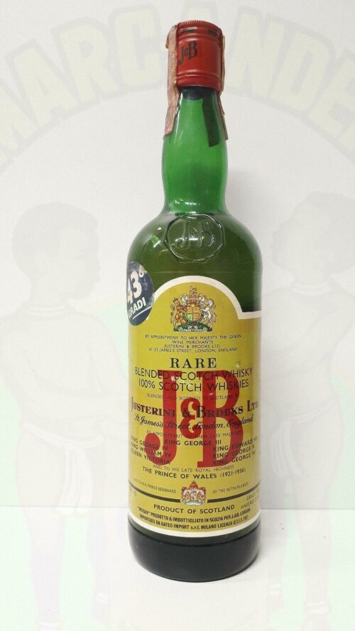 J&B Rare Whisky Vintage Enoteca Batani Andrea Torrefazione bottiglie Siena