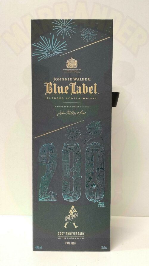Johnnie Walker Blue Label 200th Enoteca Batani Andrea Torrefazione bottiglie Siena