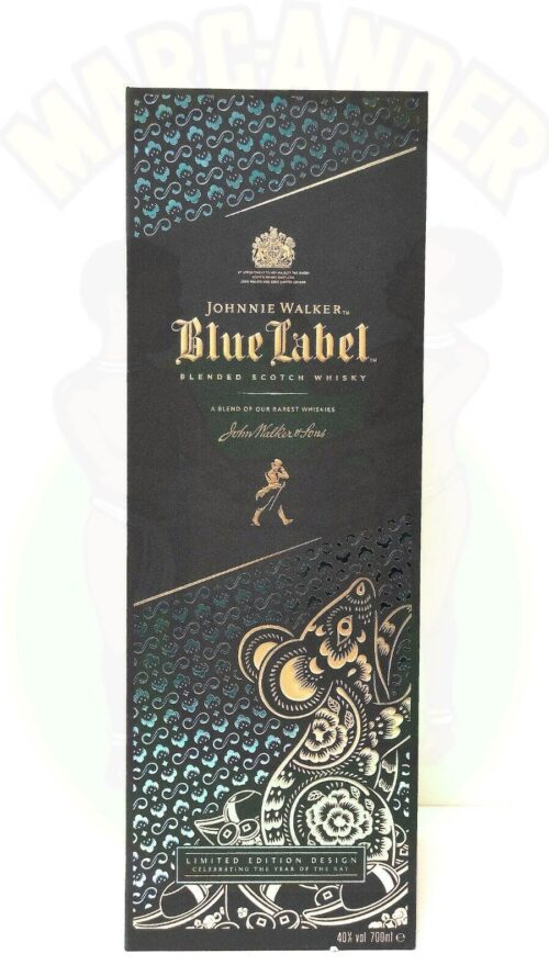 Johnnie Walker Blue Label Year of the Rat bottiglia di Johnnie Walker Blue Label Year of the Rat