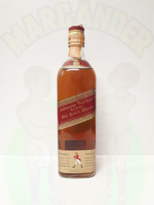 Johnnie Walker Red Label Whisky VINTAGE Enoteca Batani Andrea Torrefazione bottiglie Siena