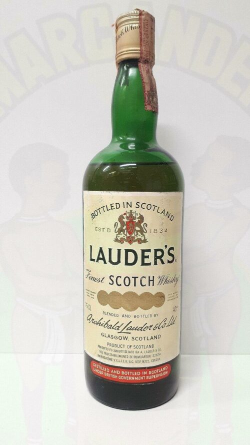 Lauder's Scotch Vintage Enoteca Batani Andrea Torrefazione bottiglie Siena