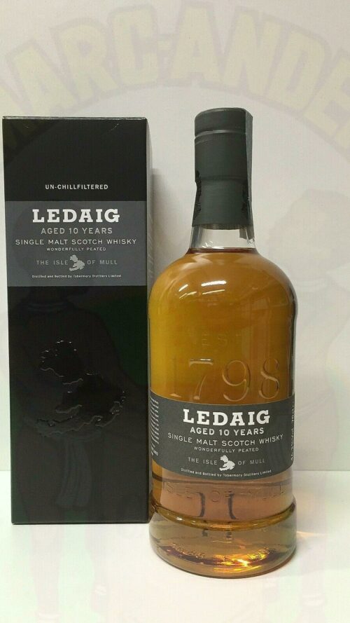 Ledaig 10 anni Whisky Enoteca Batani Andrea Torrefazione bottiglie Siena