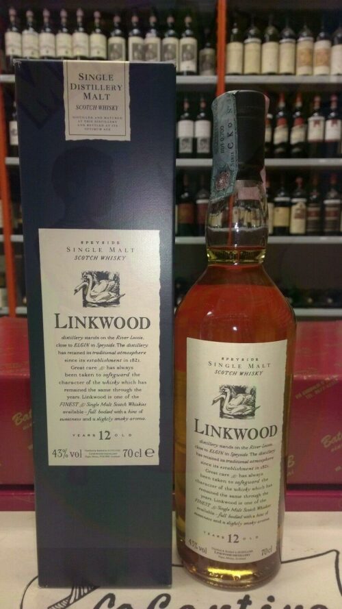 Linkwood 12 Years Old whisky Enoteca Batani Andrea Torrefazione bottiglie Siena