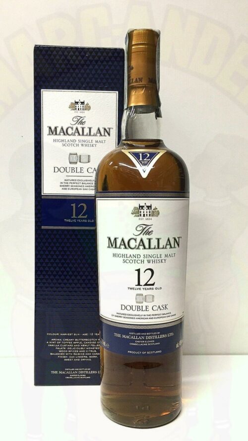 Macallan 12 yo Double Cask Enoteca Batani Andrea Torrefazione bottiglie Siena