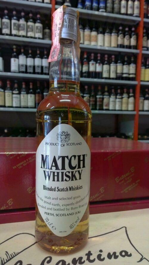 Match Whisky Vintage Enoteca Batani Andrea Torrefazione bottiglie Siena