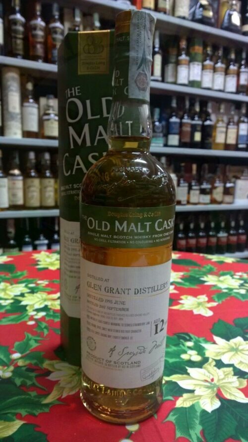 Old Malt Cask Glen Grant 12 years Old Enoteca Batani Andrea Torrefazione bottiglie Siena