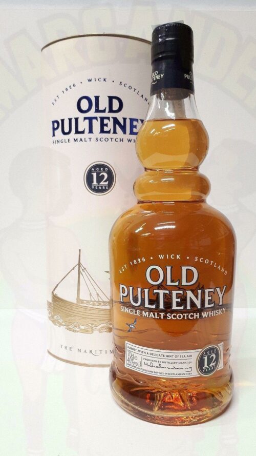 Whisky Old Pulteney 12 years Old Enoteca Batani Andrea Torrefazione bottiglie Siena