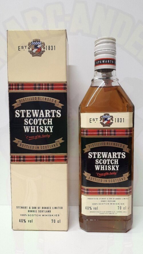 Stewarts Whisky Vintage Bottiglia di Stewarts Scotch Whisky