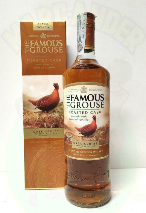 Whisky The Famous Grouse Toasted Cask Scozia Enoteca Batani Andrea Torrefazione bottiglie Siena