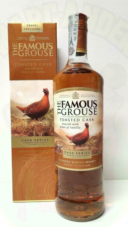 Whisky The Famous Grouse Toasted Cask Scozia Enoteca Batani Andrea Torrefazione bottiglie Siena