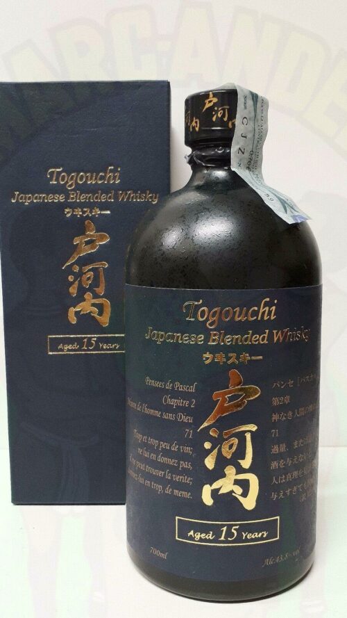 Whisky Togouchi 15 anni Giappone Enoteca Batani Andrea Torrefazione bottiglie Siena