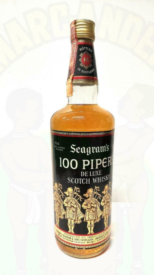 Whisky 100 Pipers Vintage Scozia Enoteca Batani Andrea Torrefazione bottiglie Siena