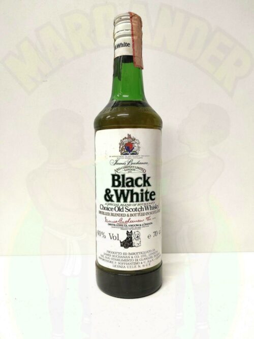 Whisky Black & White Vintage Scozia Enoteca Batani Andrea Torrefazione bottiglie Siena