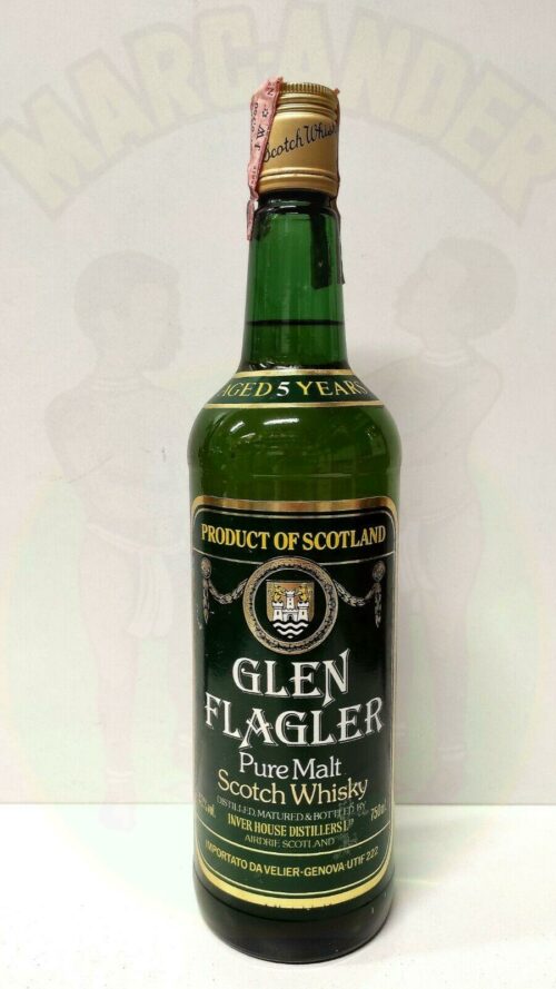 Whisky Glen Flagler 5 anni Vintage Scozia Enoteca Batani Andrea Torrefazione bottiglie Siena