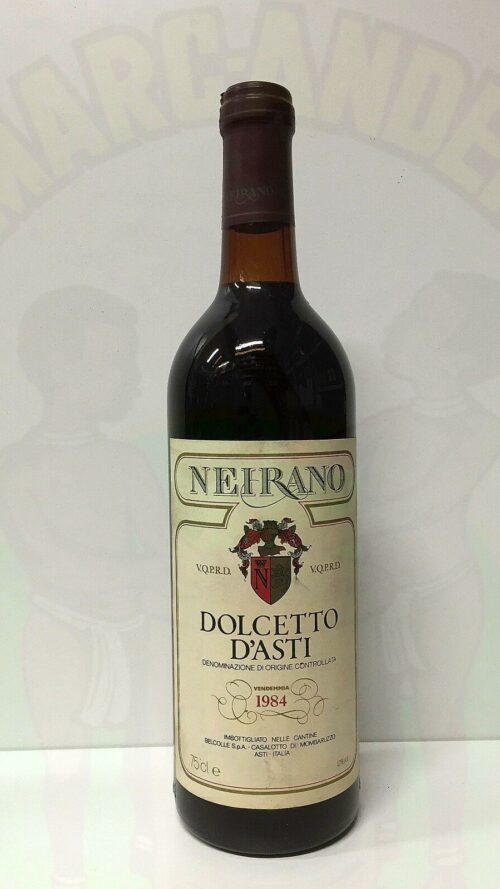 Neirano Dolcetto D'Asti 1984 Enoteca Batani Andrea Torrefazione bottiglie Siena