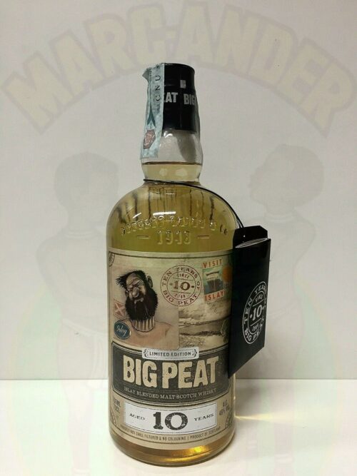 Whisky Big Peat 10 anni Scozia Enoteca Batani Andrea Torrefazione bottiglie Siena