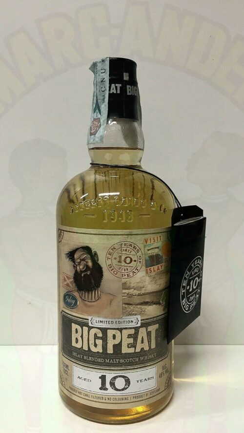 Whisky Big Peat 10 anni Scozia Enoteca Batani Andrea Torrefazione bottiglie Siena