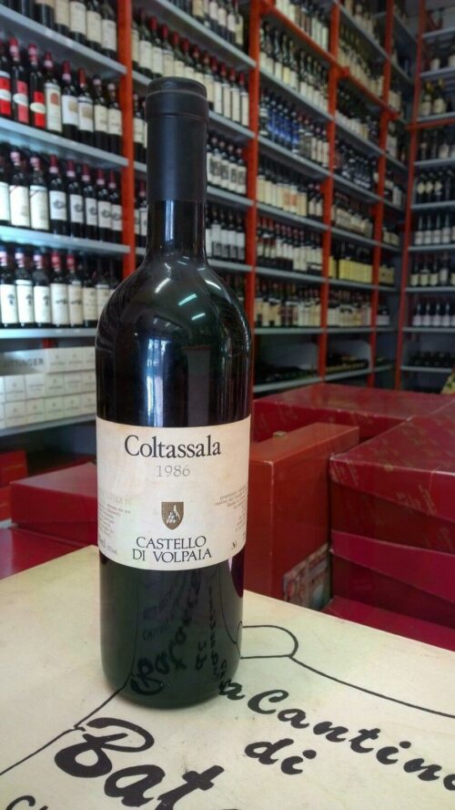 Coltassala 1986 Castello di Volpaia Enoteca Batani Andrea Torrefazione bottiglie Siena