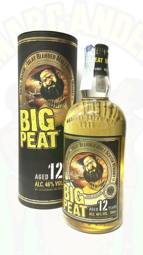 Whisky Big Peat 12 anni Scozia Enoteca Batani Andrea Torrefazione bottiglie Siena