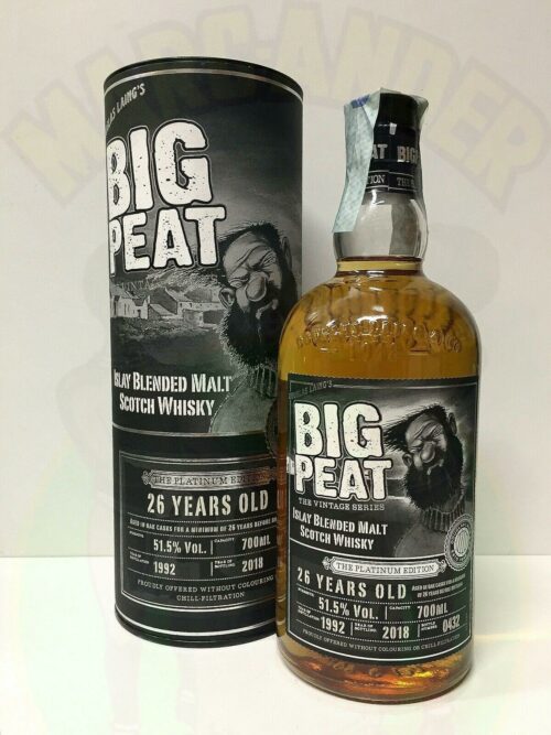 Whisky Big Peat 26 anni Scozia Enoteca Batani Andrea Torrefazione bottiglie Siena