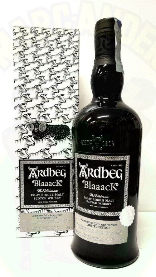 Whisky Ardbeg Blaaack Scozia Enoteca Batani Andrea Torrefazione bottiglie Siena