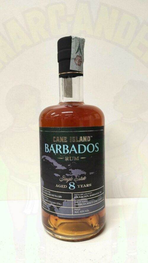 Cane Island Barbados 8 years old Enoteca Batani Andrea Torrefazione bottiglie Siena