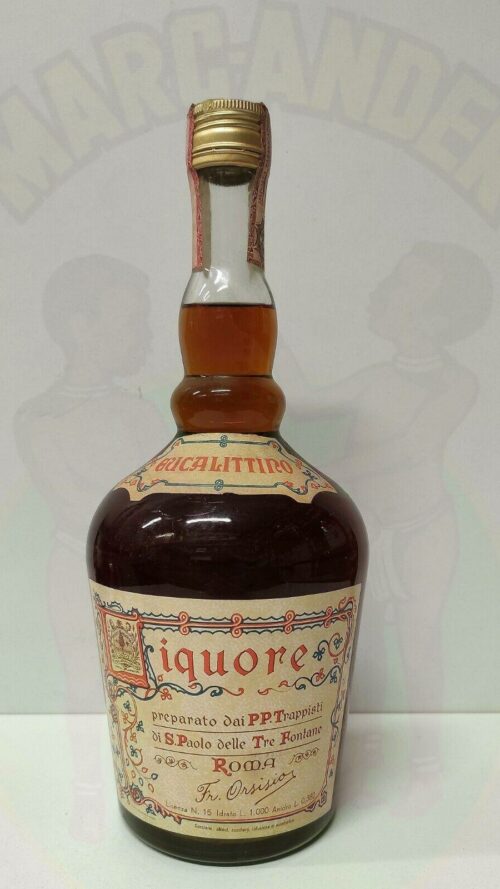 Liquore Eucalittino Vintage Enoteca Batani Andrea Torrefazione bottiglie Siena