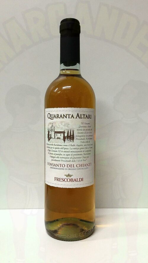 Vinsanto Frescobaldi Quaranta Altari 2015 Enoteca Batani Andrea Torrefazione bottiglie Siena