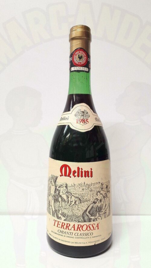 Melini Terrarossa Chianti Classico 1985 Enoteca Batani Andrea Torrefazione bottiglie Siena