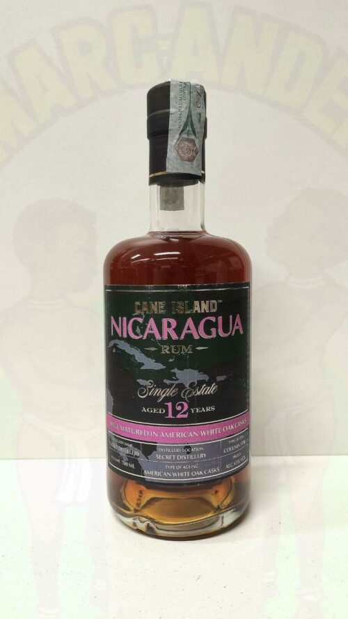 Cane Island Nicaragua 12 years Old Enoteca Batani Andrea Torrefazione bottiglie Siena