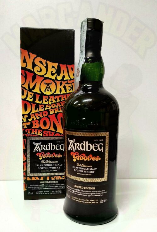 Whisky Ardbeg Grooves Scozia Enoteca Batani Andrea Torrefazione bottiglie Siena